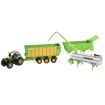 Bild von Spielzeugtraktor DEUTZ-FAHR Agrotron mit Joskin-Anhänger-Set